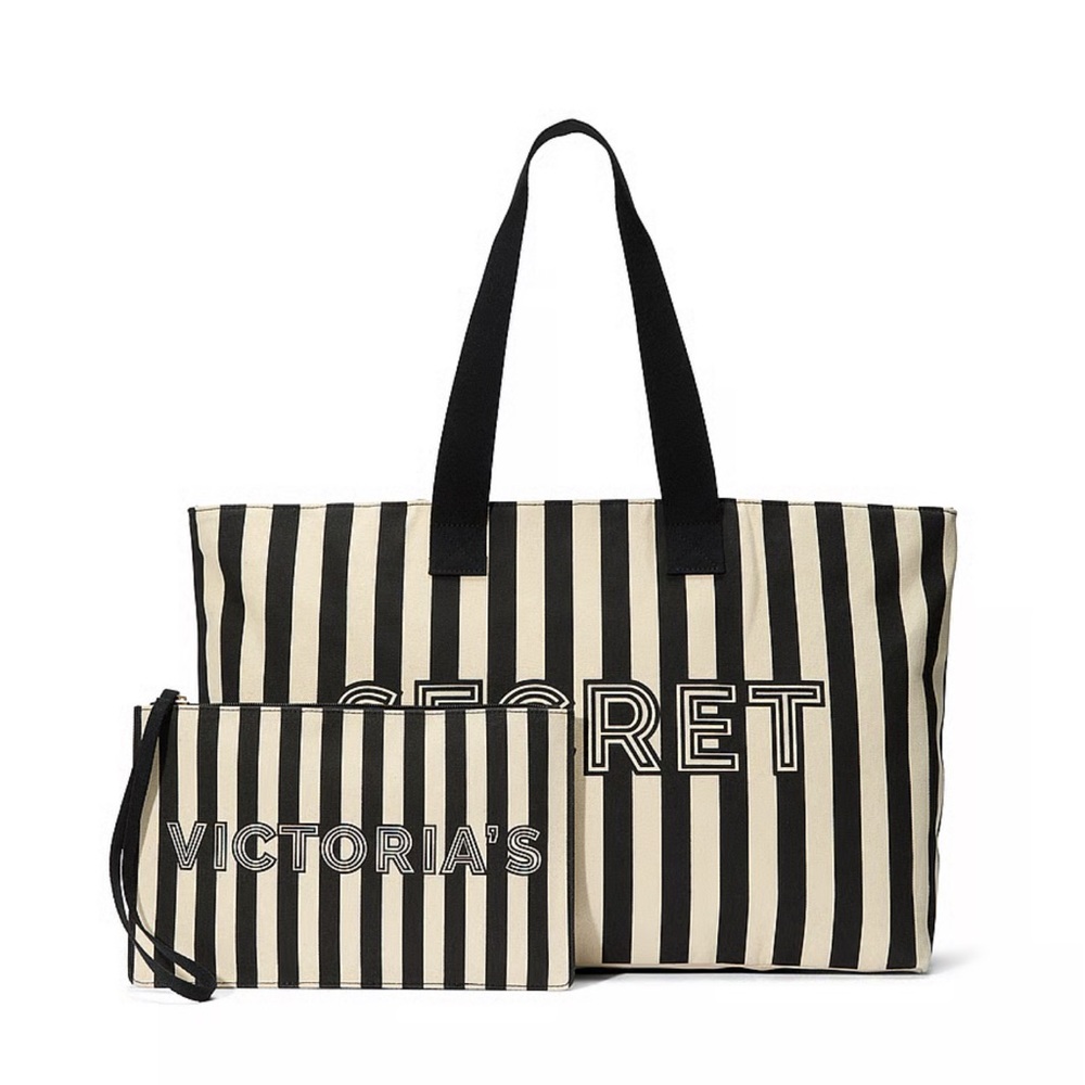 Victoria's Secret Striped Tote